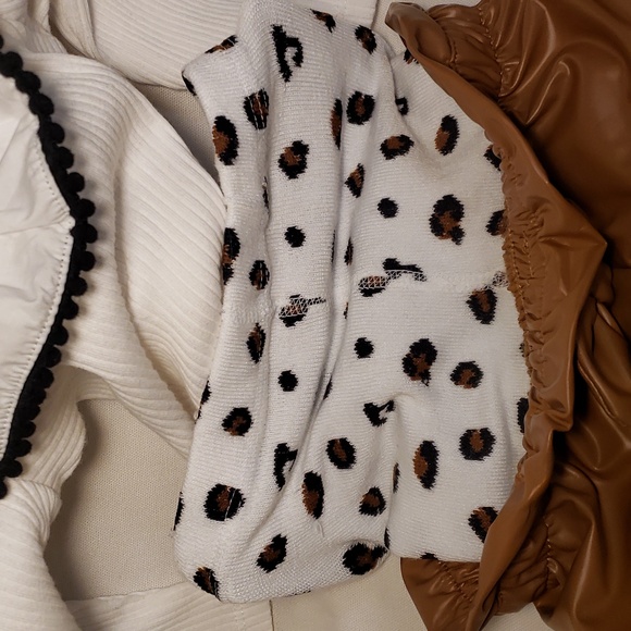 4 piece outfit cheetah print  size 4 toddler girl . - Picture 8 of 14